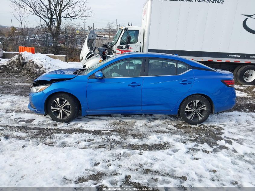 2020 Nissan Sentra Sv Xtronic Cvt VIN: 3N1AB8CV0LY308447 Lot: 43952033