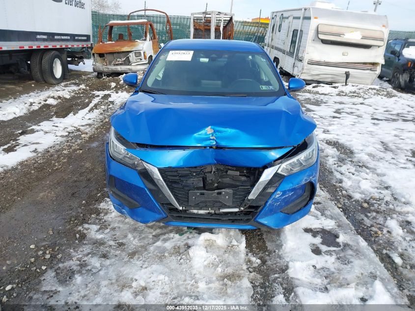 2020 Nissan Sentra Sv Xtronic Cvt VIN: 3N1AB8CV0LY308447 Lot: 43952033