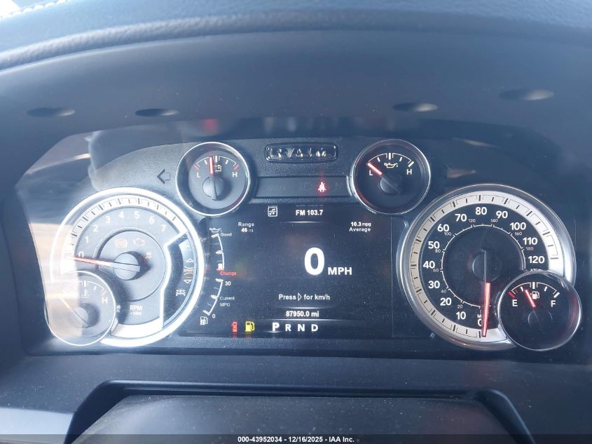 2017 Ram 1500 Laramie 4X4 5'7 Box VIN: 1C6RR7NT7HS689776 Lot: 43952034