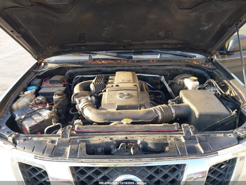 2010 Nissan Frontier Se VIN: 1N6AD0EV5AC401389 Lot: 43952035