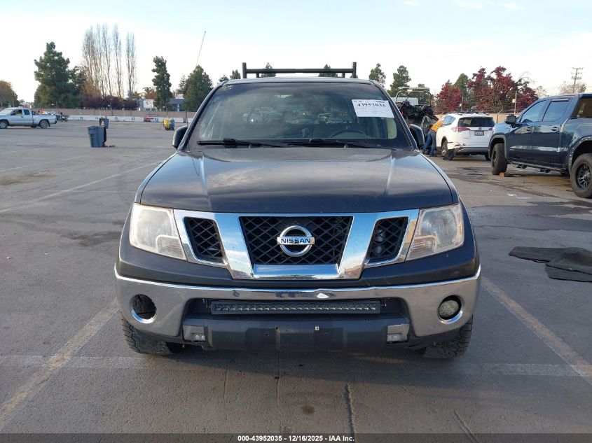2010 Nissan Frontier Se VIN: 1N6AD0EV5AC401389 Lot: 43952035