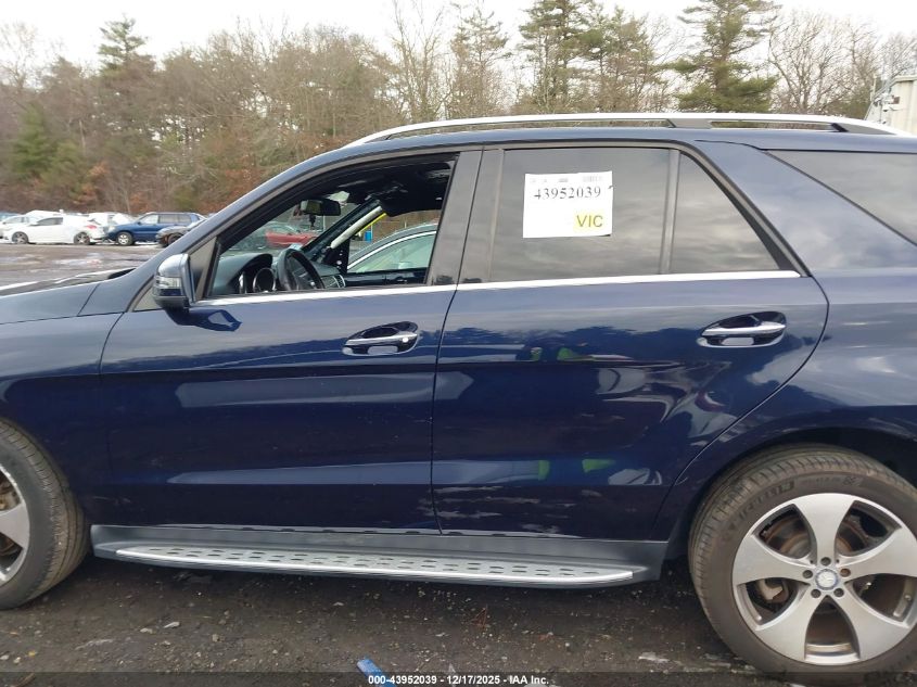 2016 Mercedes-Benz Gle 350 4Matic VIN: 4JGDA5HB1GA791432 Lot: 43952039