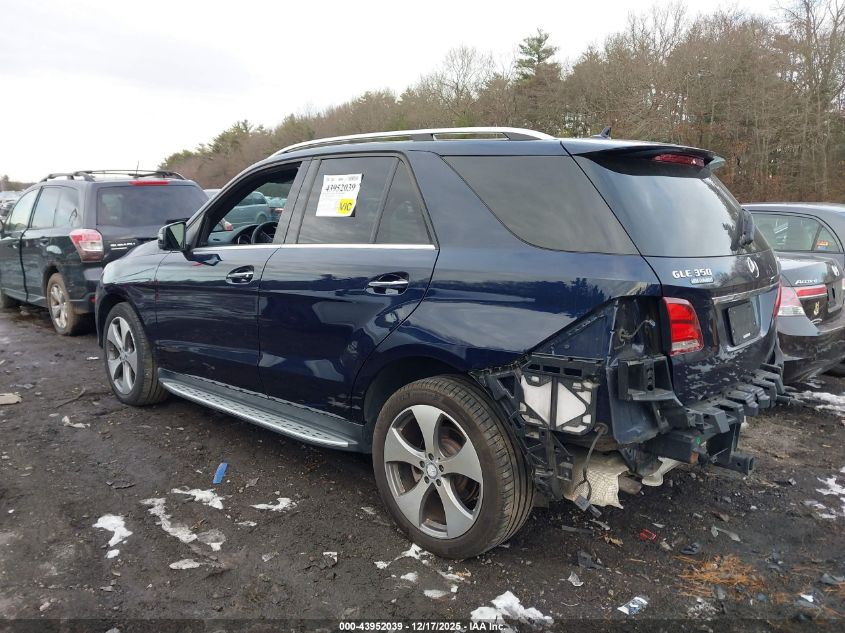 2016 Mercedes-Benz Gle 350 4Matic