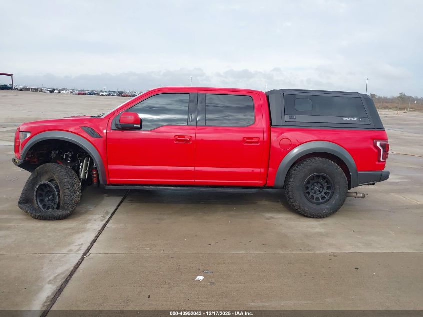 2018 Ford F-150 Raptor VIN: 1FTFW1RG8JFA15472 Lot: 43952043