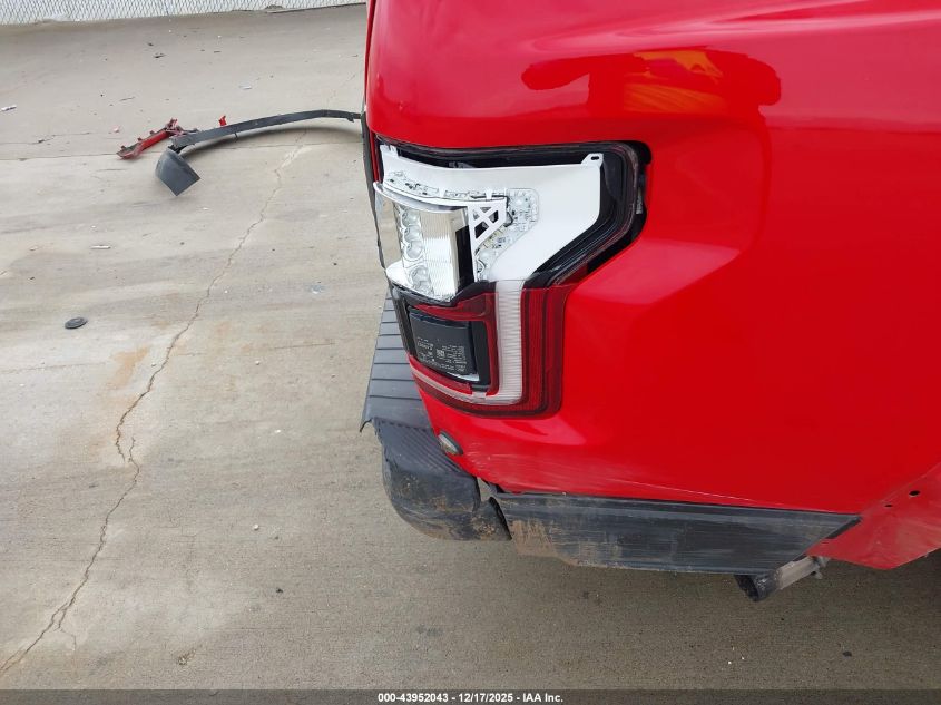 2018 Ford F-150 Raptor VIN: 1FTFW1RG8JFA15472 Lot: 43952043