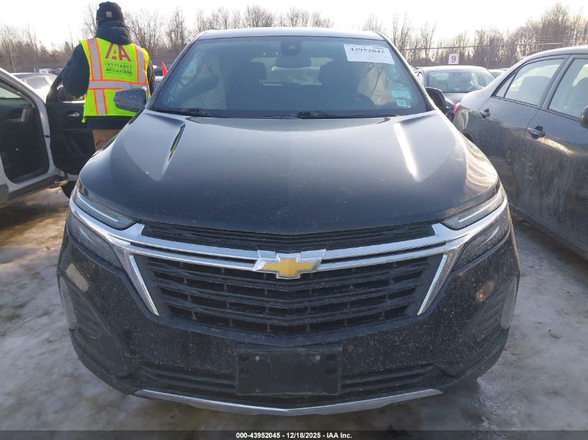 2022 Chevrolet Equinox Awd Lt VIN: 3GNAXUEVXNL127397 Lot: 43952045