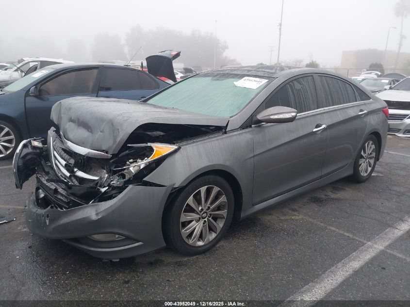 2014 Hyundai Sonata Limited VIN: 5NPEC4AC9EH836557 Lot: 43952049