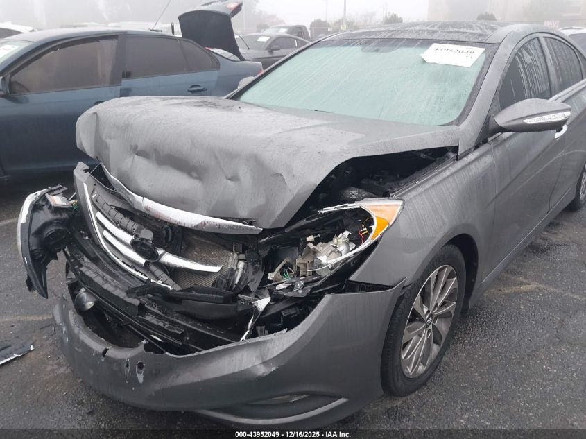 2014 Hyundai Sonata Limited VIN: 5NPEC4AC9EH836557 Lot: 43952049