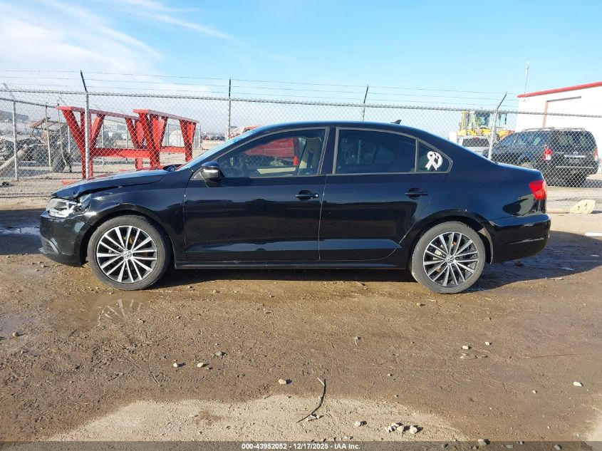 2011 Volkswagen Jetta 2.5L Se VIN: 3VWBX7AJ3BM369100 Lot: 43952052