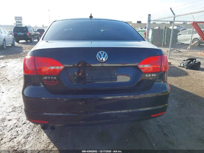 2011 Volkswagen Jetta 2.5L Se VIN: 3VWBX7AJ3BM369100 Lot: 43952052