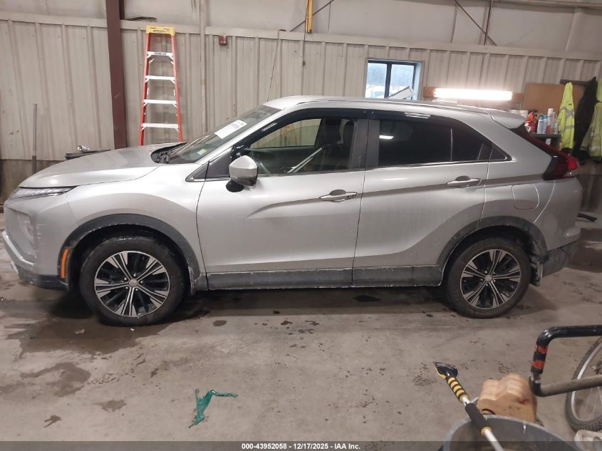 2022 Mitsubishi Eclipse Cross Se S-Awc/Se Special Edition S-Awc/Sel S-Awc/Sel Special Edition S-Awc VIN: JA4ATWAA8NZ039485 Lot: 43952058