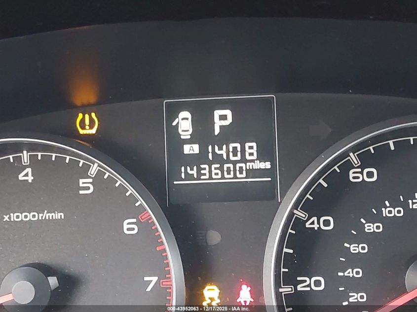 2013 Subaru Legacy 2.5I Premium VIN: 4S3BMCC69D3031945 Lot: 43952063