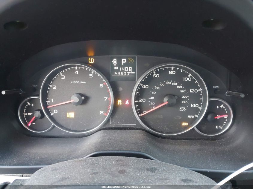 2013 Subaru Legacy 2.5I Premium VIN: 4S3BMCC69D3031945 Lot: 43952063