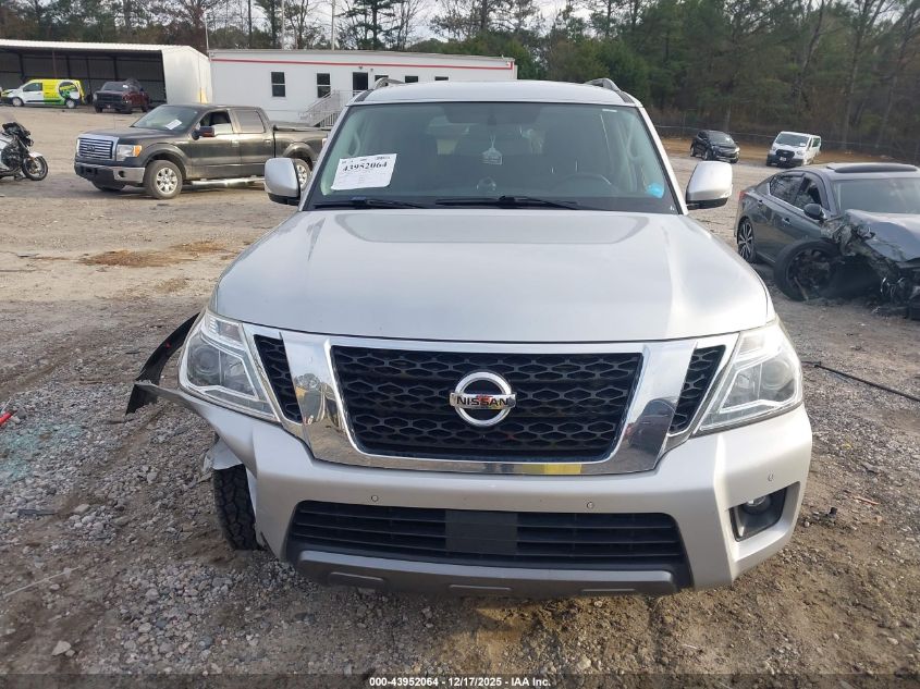 2019 Nissan Armada Sv VIN: JN8AY2ND6K9088849 Lot: 43952064