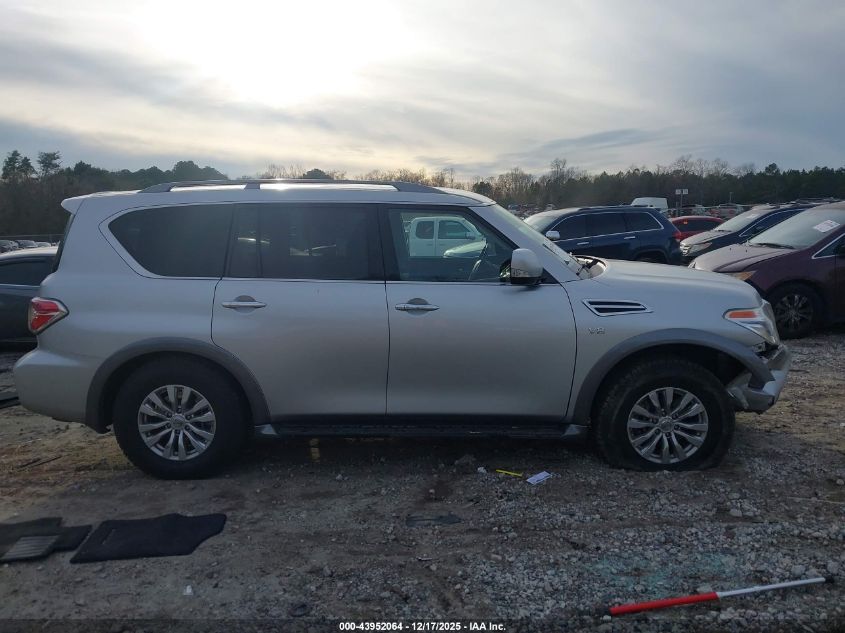 2019 Nissan Armada Sv VIN: JN8AY2ND6K9088849 Lot: 43952064