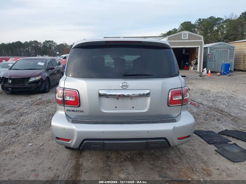 2019 Nissan Armada Sv VIN: JN8AY2ND6K9088849 Lot: 43952064