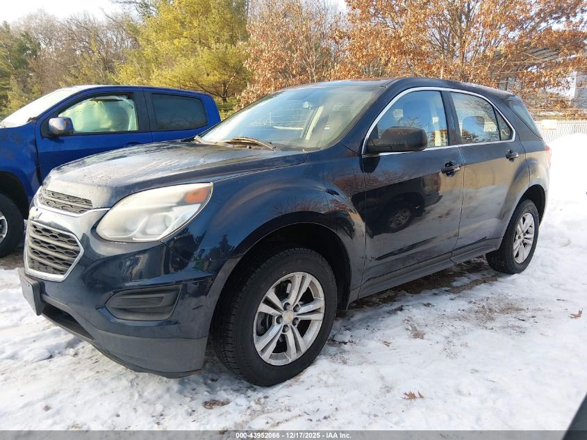 2017 Chevrolet Equinox Ls VIN: 2GNALBEK7H1534962 Lot: 43952066