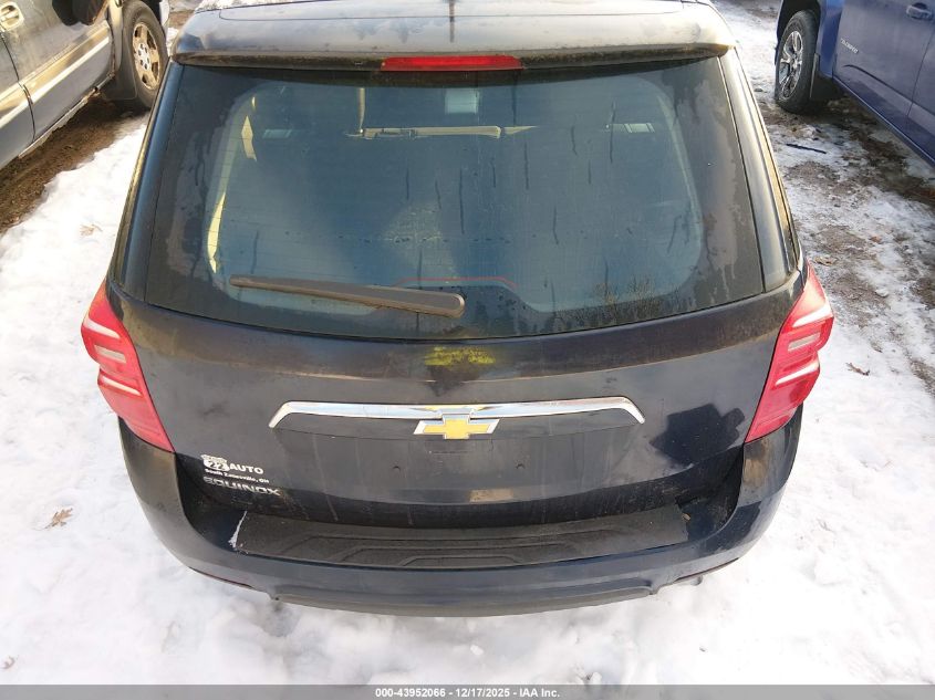 2017 Chevrolet Equinox Ls VIN: 2GNALBEK7H1534962 Lot: 43952066