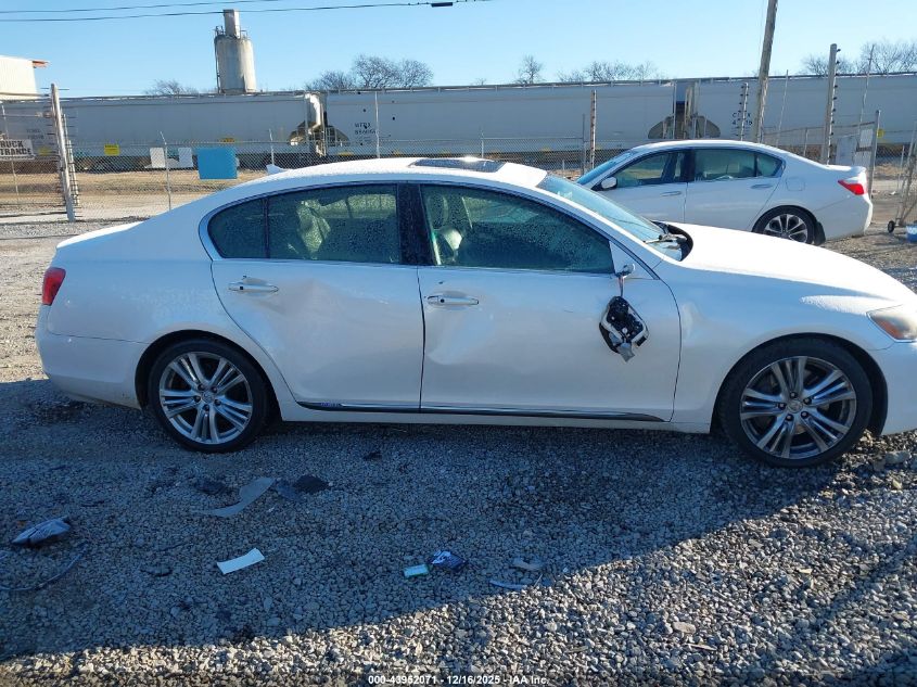 2008 Lexus Gs 450H VIN: JTHBC96S885015176 Lot: 43952071