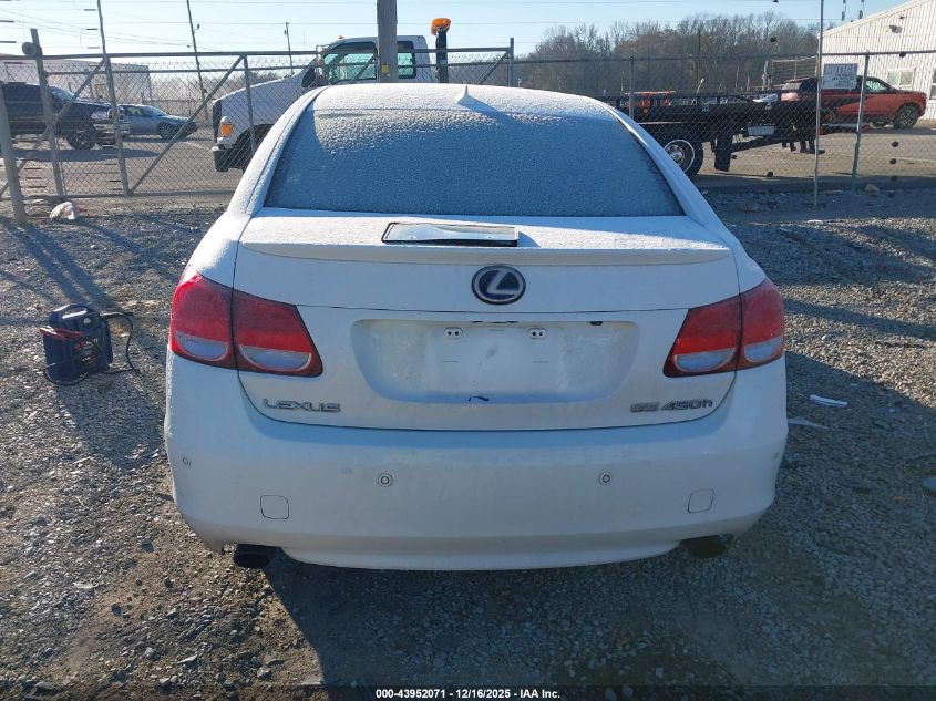 2008 Lexus Gs 450H VIN: JTHBC96S885015176 Lot: 43952071
