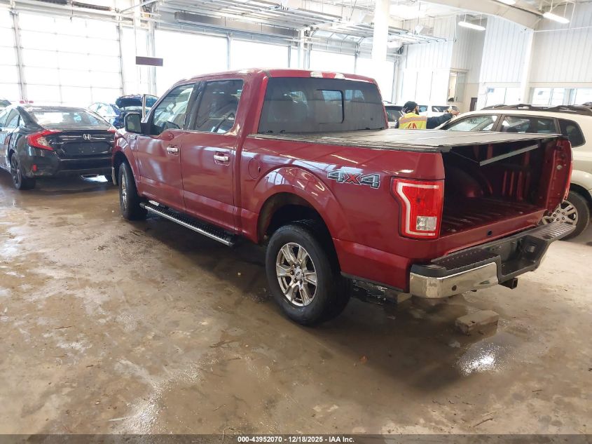2016 Ford F-150 Xlt VIN: 1FTEW1EF3GKD88038 Lot: 43952070