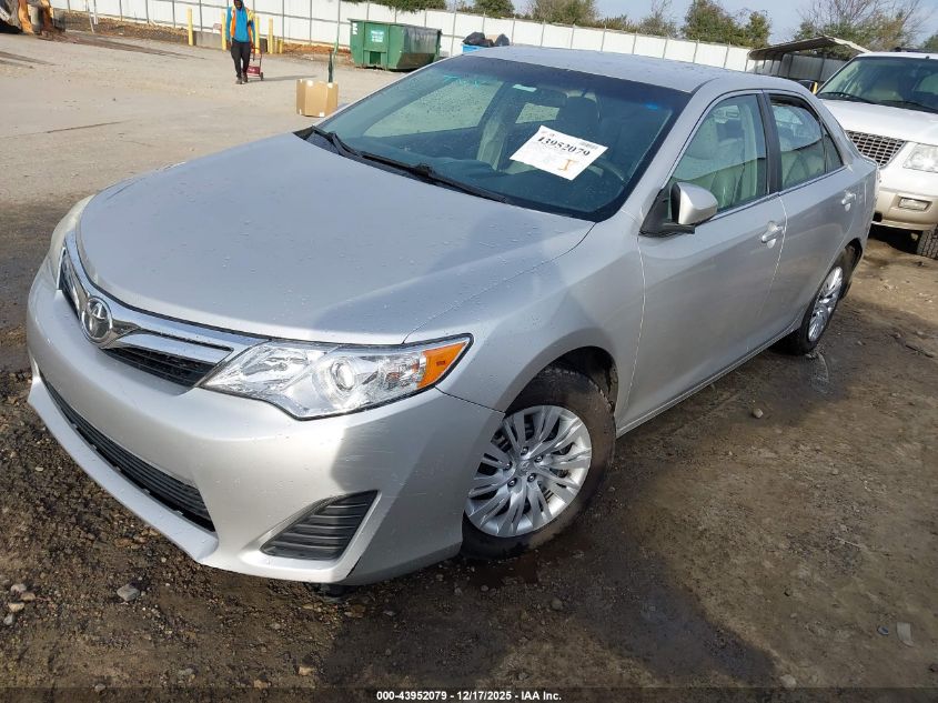 2012 Toyota Camry Le VIN: 4T1BF1FK5CU020534 Lot: 43952079
