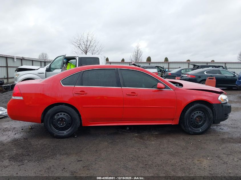 2013 Chevrolet Impala Ls VIN: 2G1WF5E37D1150084 Lot: 43952081