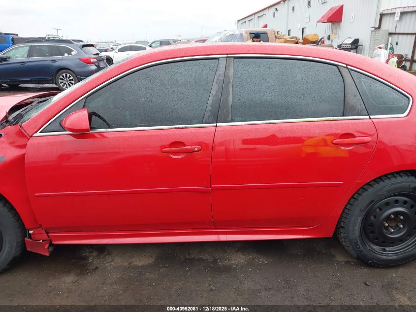 2013 Chevrolet Impala Ls VIN: 2G1WF5E37D1150084 Lot: 43952081