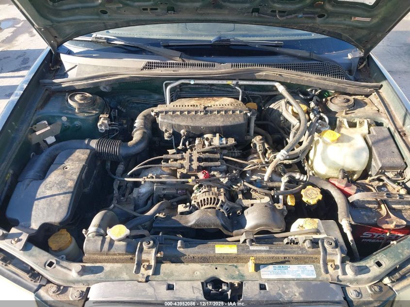 2004 Subaru Forester 2.5X VIN: JF1SG63644G707502 Lot: 43952086