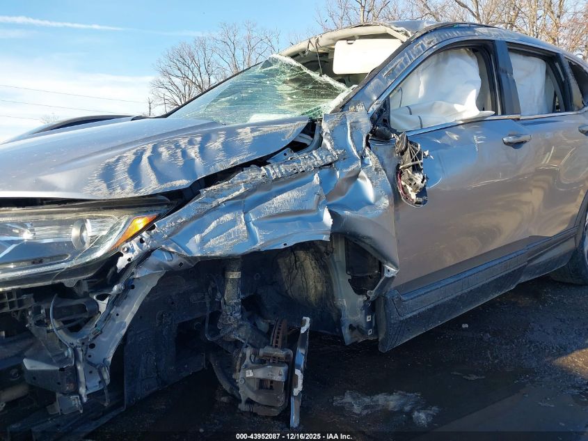 2019 Honda Cr-V Ex-L VIN: JHLRW2H89KX007487 Lot: 43952087