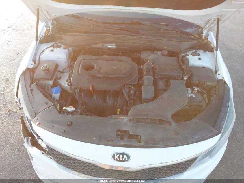 2016 Kia Optima Lx VIN: 5XXGT4L37GG057078 Lot: 43952089
