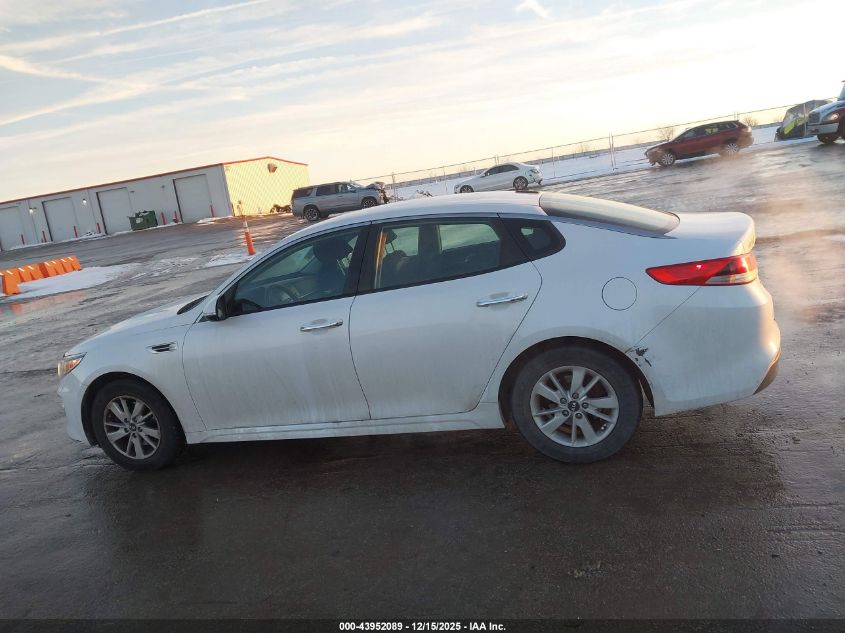 2016 Kia Optima Lx VIN: 5XXGT4L37GG057078 Lot: 43952089