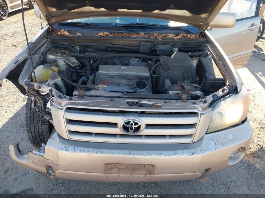 2004 Toyota Highlander V6 VIN: JTEDP21A640035420 Lot: 43952091