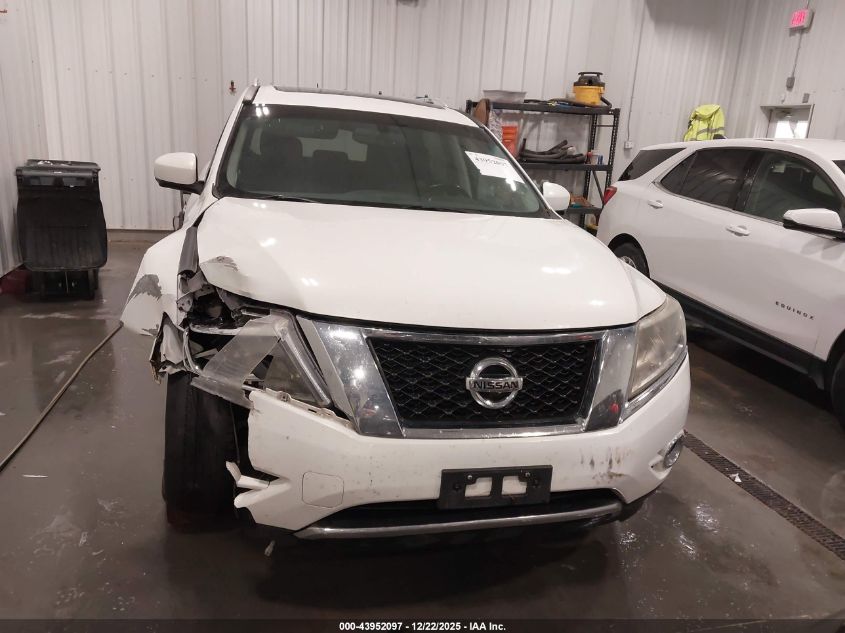 2014 Nissan Pathfinder Platinum VIN: 5N1AR2MNXEC642528 Lot: 43952097