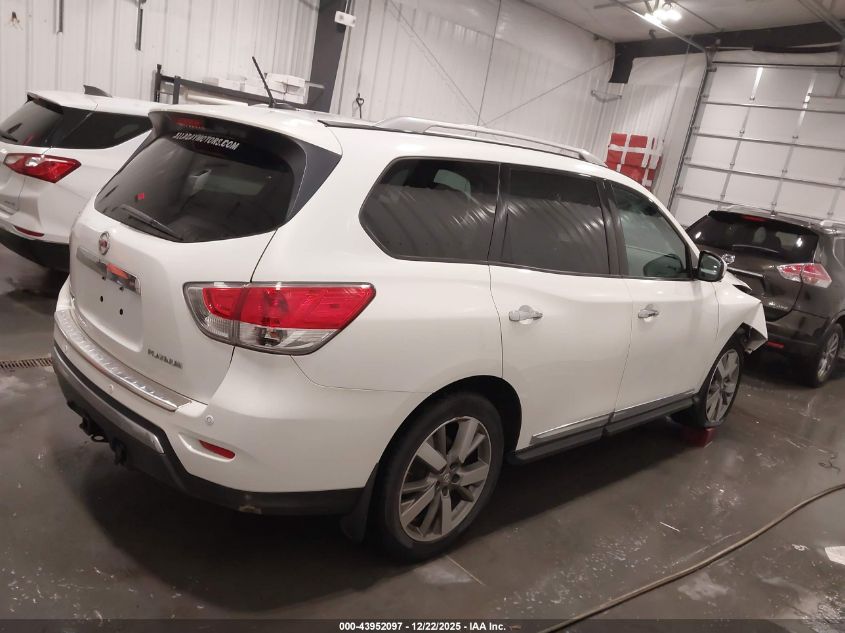 2014 Nissan Pathfinder Platinum VIN: 5N1AR2MNXEC642528 Lot: 43952097