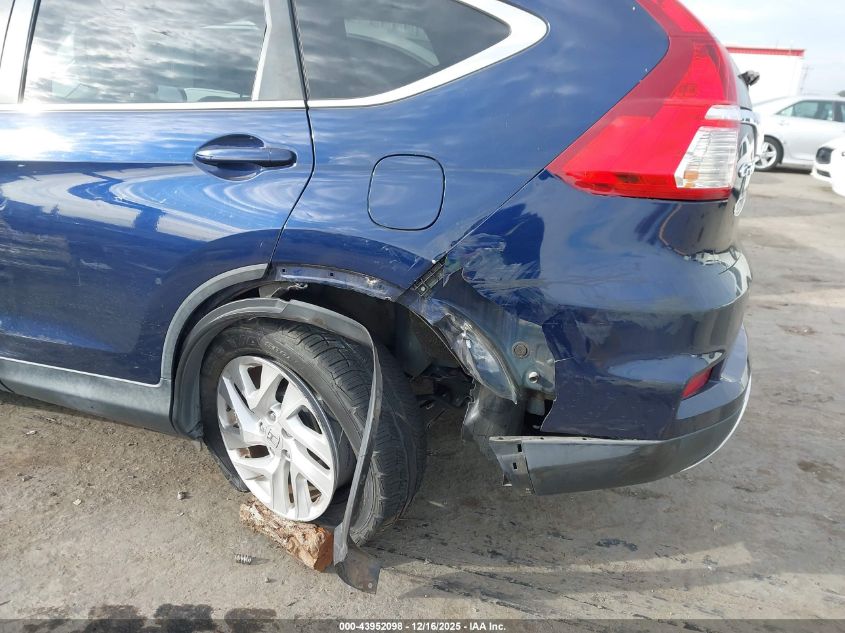 2015 Honda Cr-V Ex-L VIN: 2HKRM3H76FH529396 Lot: 43952098