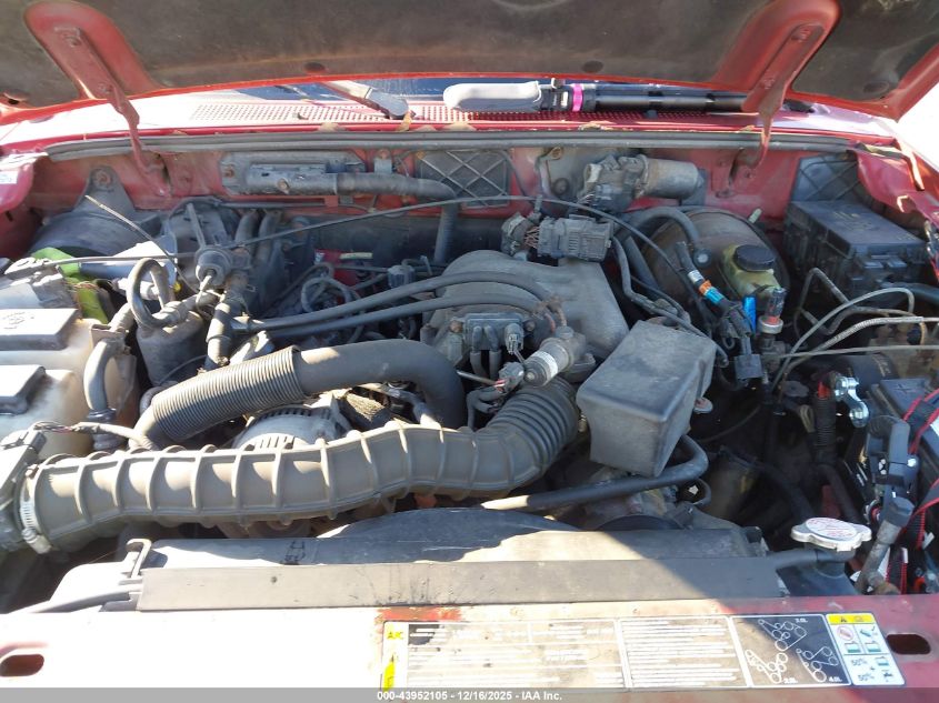 2001 Ford Ranger Edge/Xl/Xlt VIN: 1FTYR14V51TB01071 Lot: 43952105