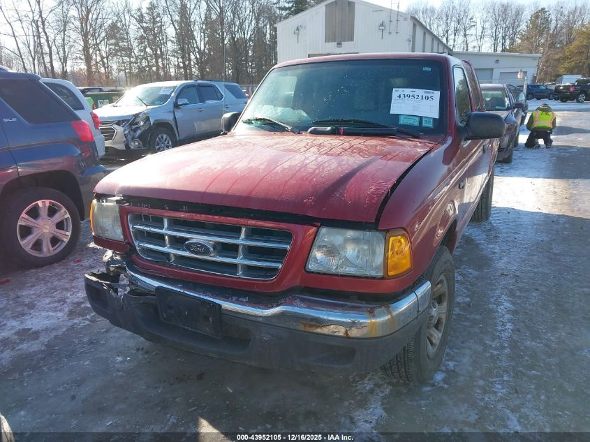 2001 Ford Ranger Edge/Xl/Xlt VIN: 1FTYR14V51TB01071 Lot: 43952105