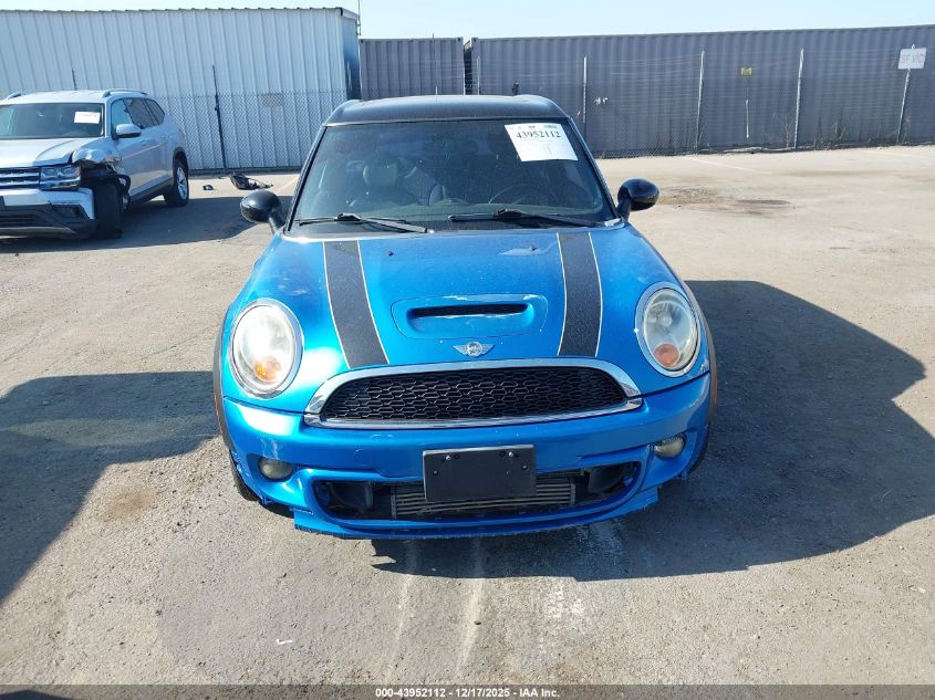 2011 Mini Cooper S Clubman VIN: WMWZG3C58BTY30364 Lot: 43952112