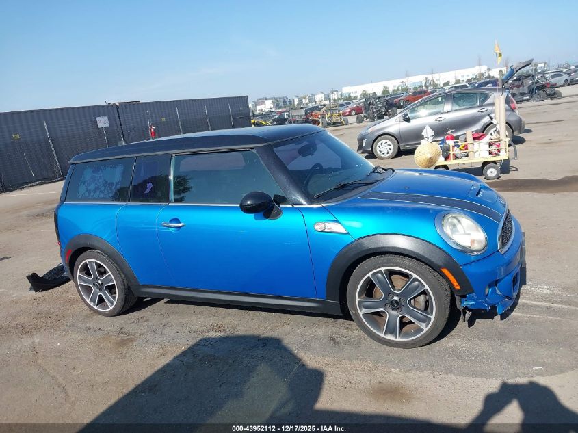 2011 Mini Cooper S Clubman VIN: WMWZG3C58BTY30364 Lot: 43952112