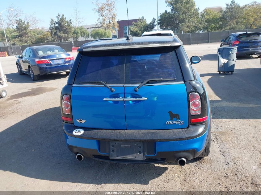 2011 Mini Cooper S Clubman VIN: WMWZG3C58BTY30364 Lot: 43952112