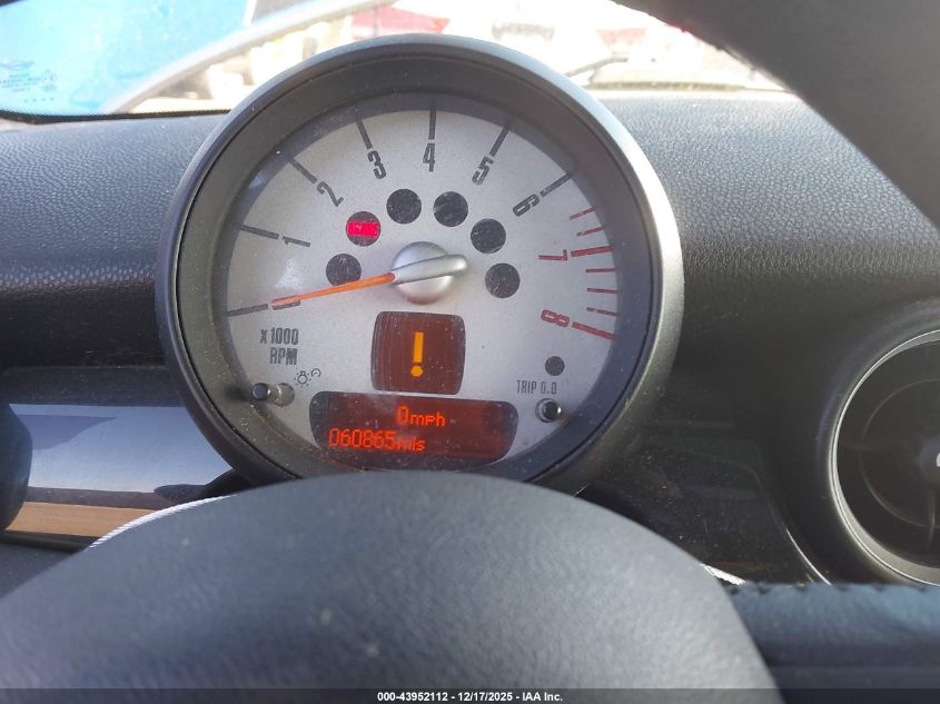 2011 Mini Cooper S Clubman VIN: WMWZG3C58BTY30364 Lot: 43952112