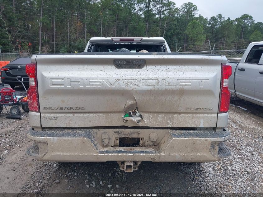 2019 Chevrolet Silverado 1500 Custom VIN: 1GCRWBEH3KZ252825 Lot: 43952115