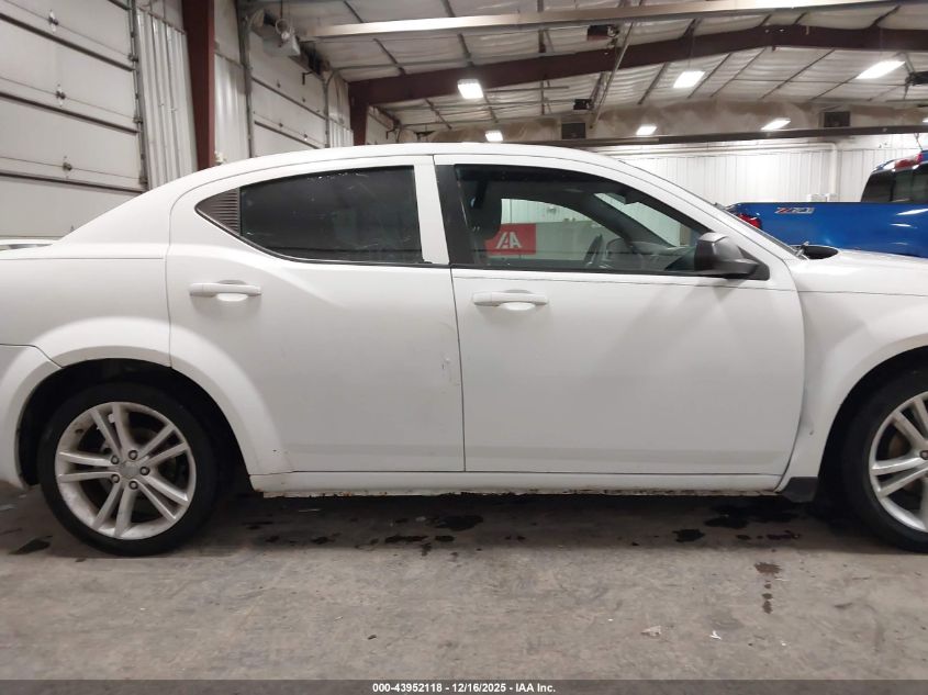 2013 Dodge Avenger Se V6 VIN: 1C3CDZAG9DN526304 Lot: 43952118