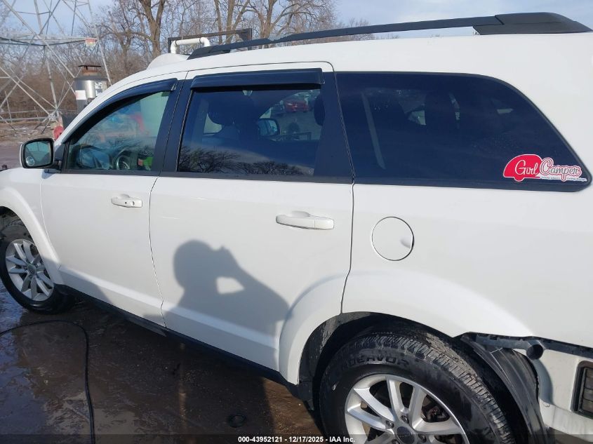 2016 Dodge Journey Sxt VIN: 3C4PDDBGXGT196515 Lot: 43952121