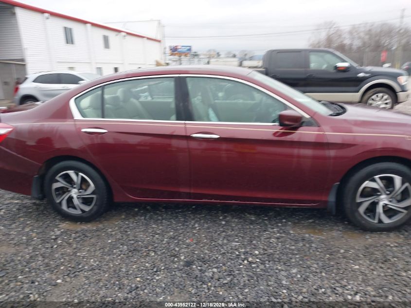2017 Honda Accord Lx VIN: 1HGCR2F35HA098837 Lot: 43952127