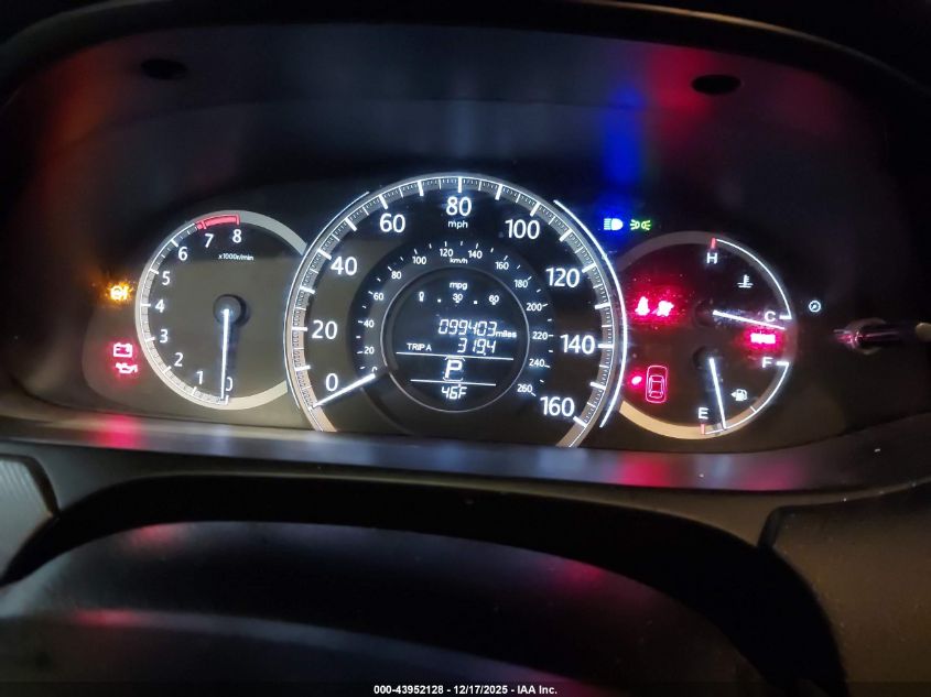 2015 Honda Accord Lx VIN: 1HGCR2F34FA019879 Lot: 43952128