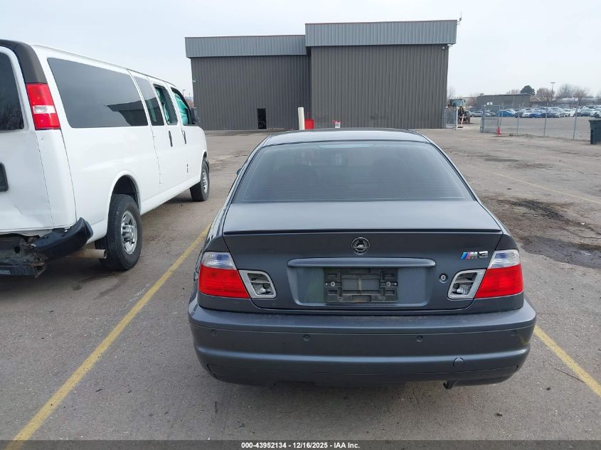 2002 BMW M3 VIN: WBSBL93402JR13222 Lot: 43952134