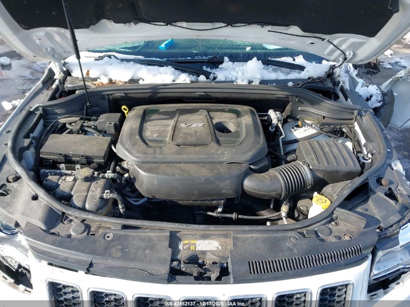 2016 Jeep Grand Cherokee Overland VIN: 1C4RJFCG9GC381596 Lot: 43952137