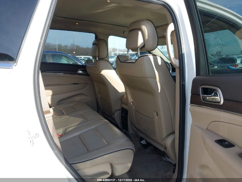 2016 Jeep Grand Cherokee Overland VIN: 1C4RJFCG9GC381596 Lot: 43952137